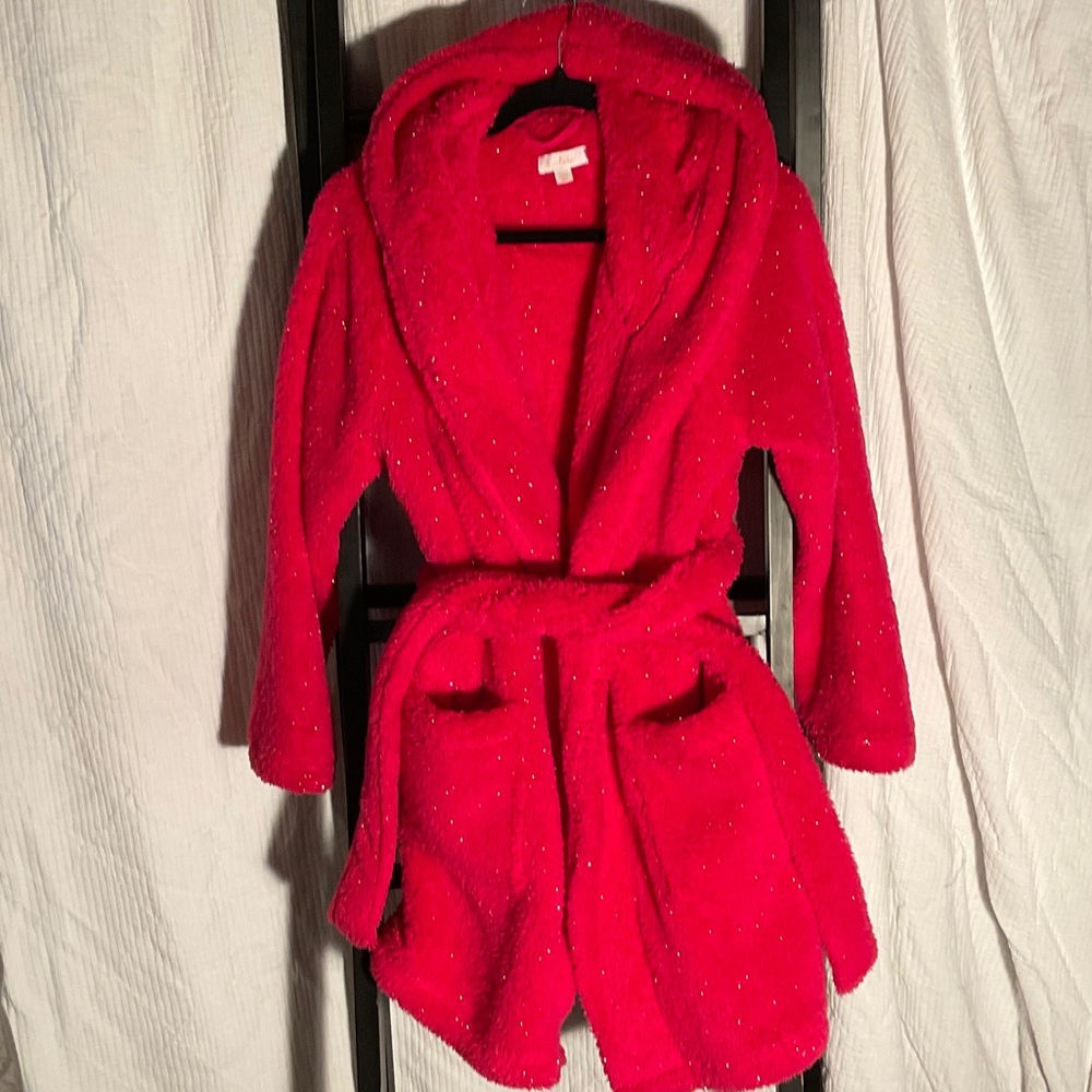 Colsie Glittering Hooded Robe